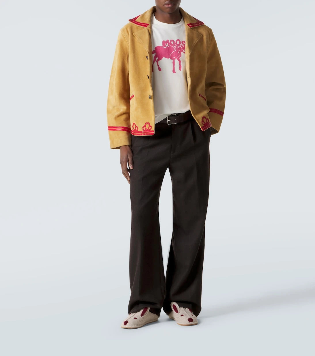 Bode - Printed cotton jersey T-shirt
