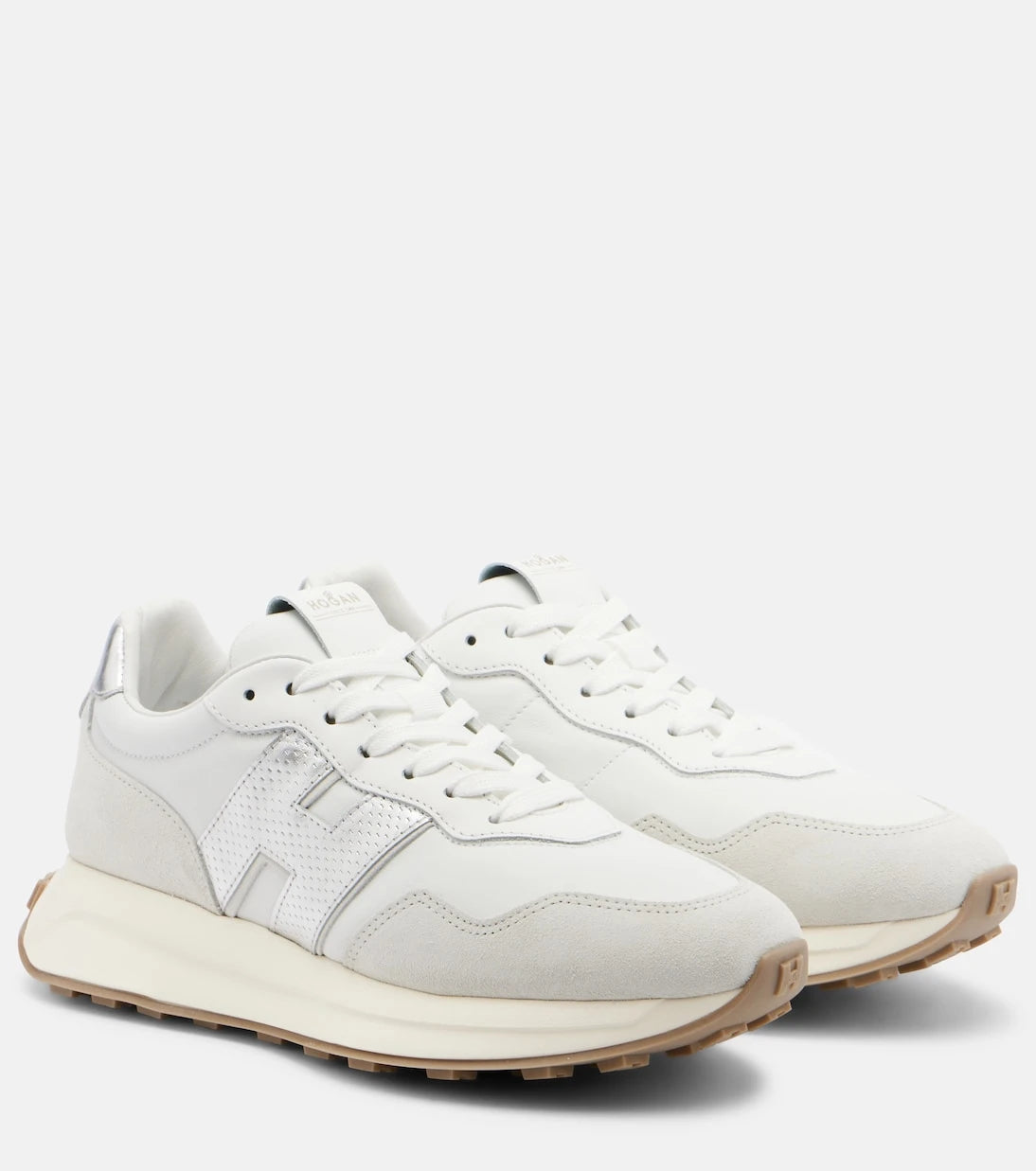 Hogan - H641 leather and suede sneakers