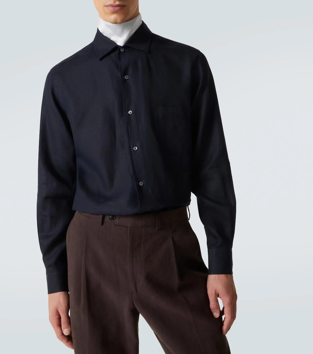 Loro Piana - قميص أندريه من الكتان