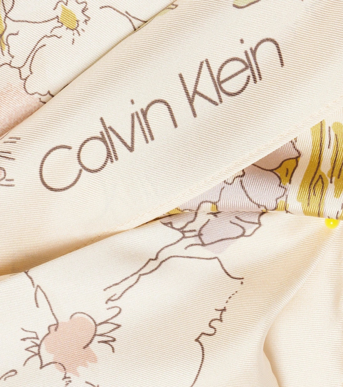 Calvin Klein Collection - Lorelai floral silk scarf