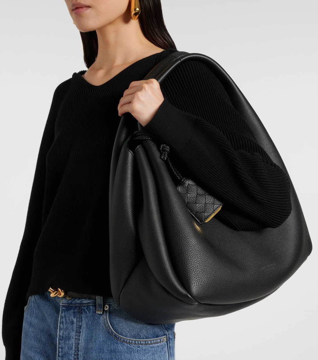 Bottega Veneta - Great Campana leather shoulder bag