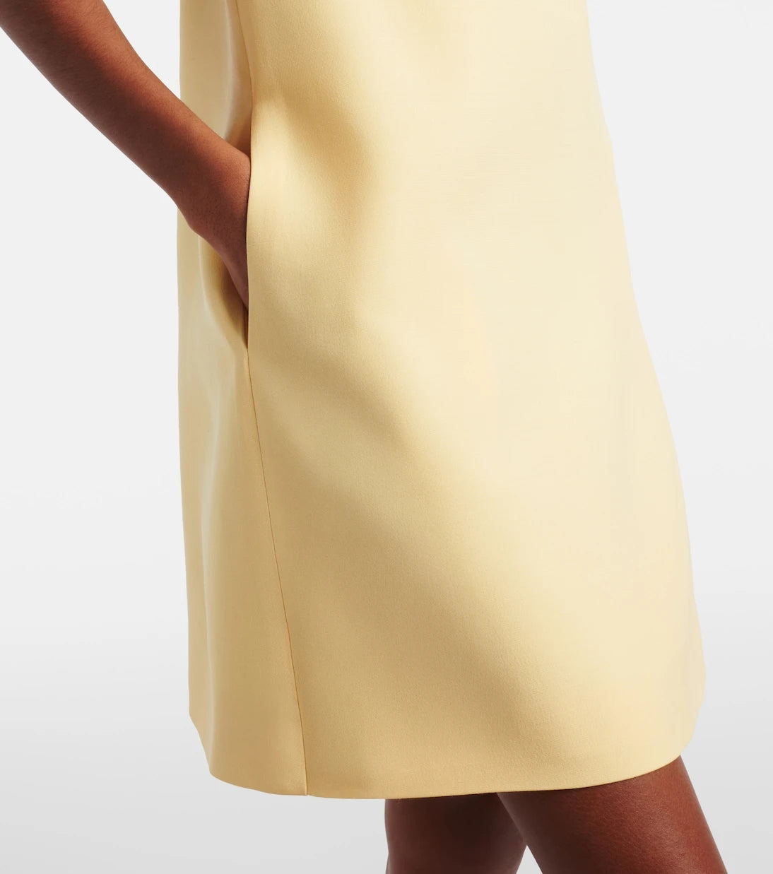 Valentino - Crepe Couture embellished minidress