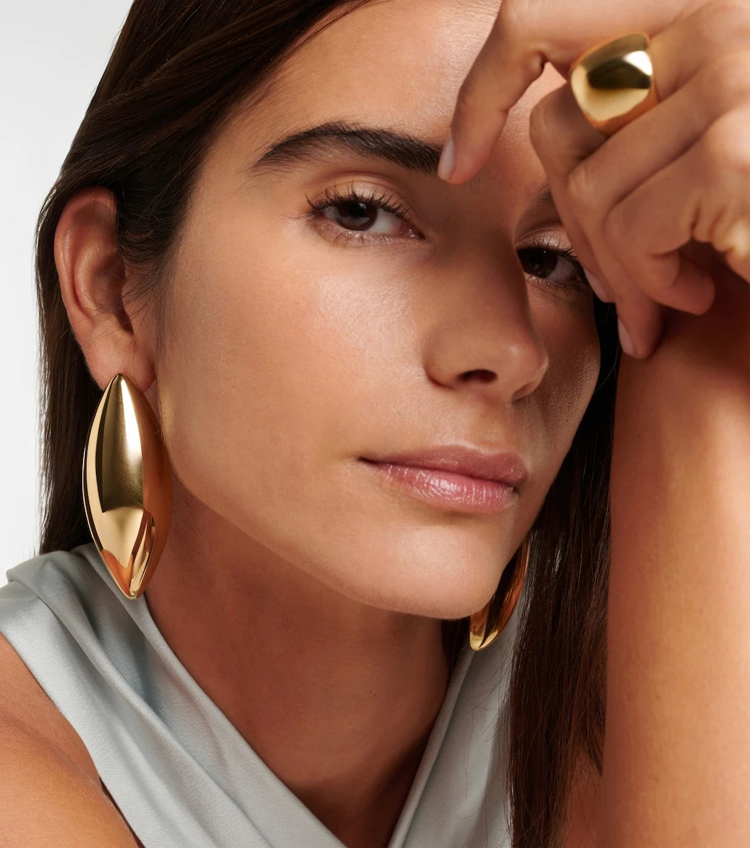 Jennifer Fisher - Puffy Dagger gold-plated earrings