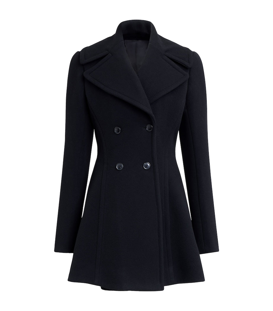 Alaïa Wool Cinched Coat