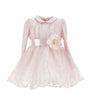Tulle Glitter-Heart Appliqué Dress (3-36 Months)