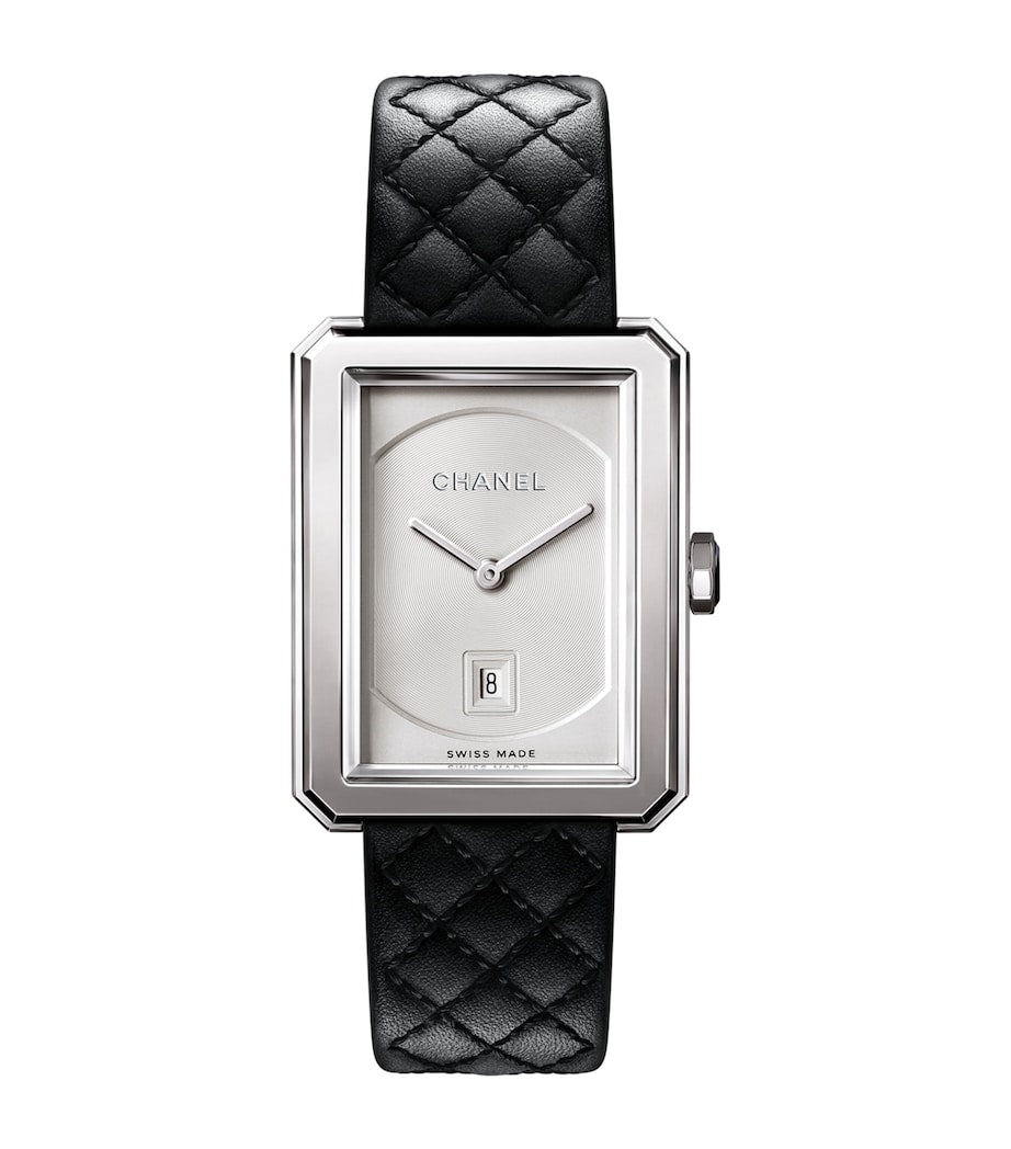 CHANEL Medium Steel BOY·FRIEND Watch 26.7mm