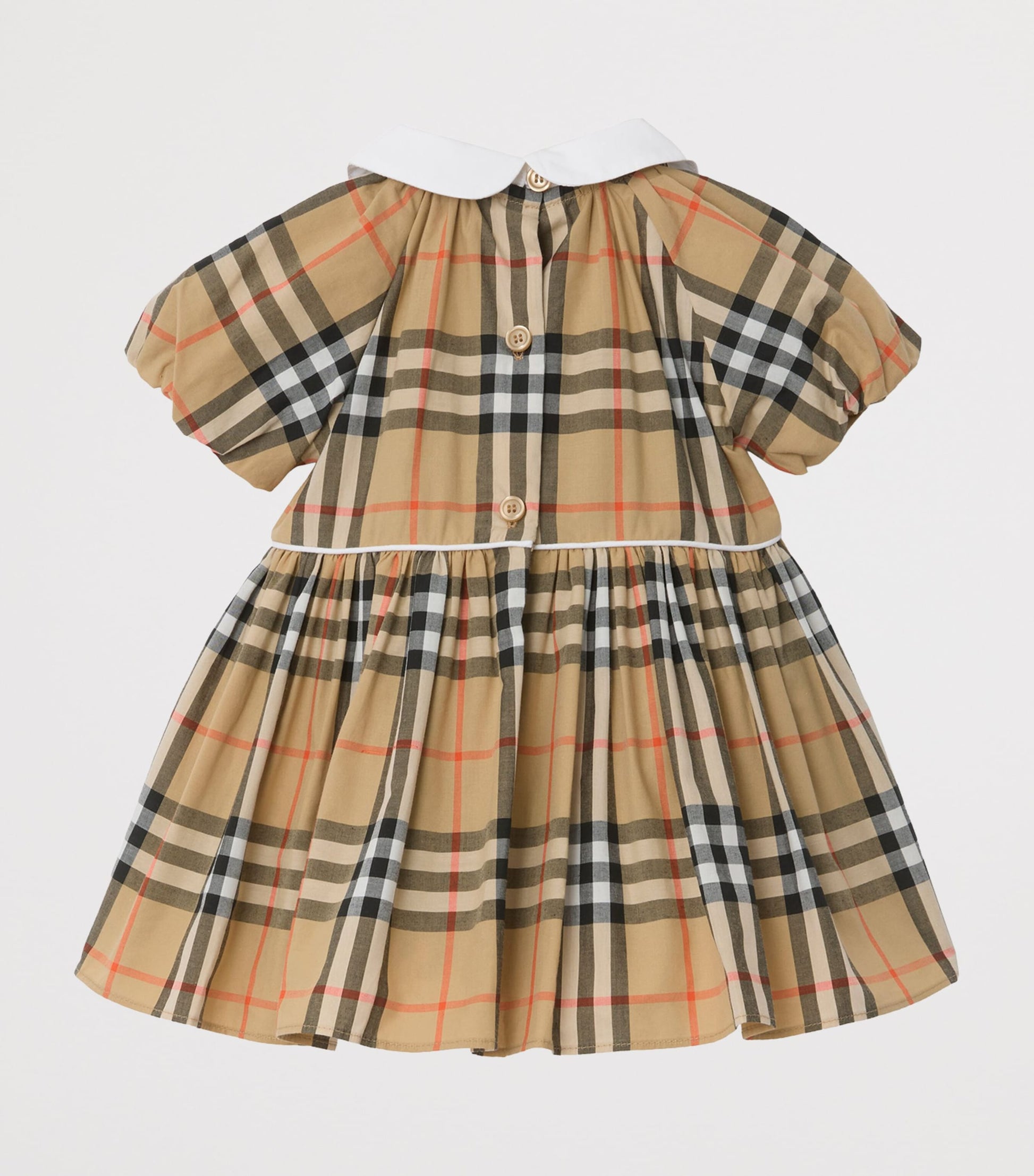 Burberry Kids Cotton Check Dress with Bloomers (1-18 Months)