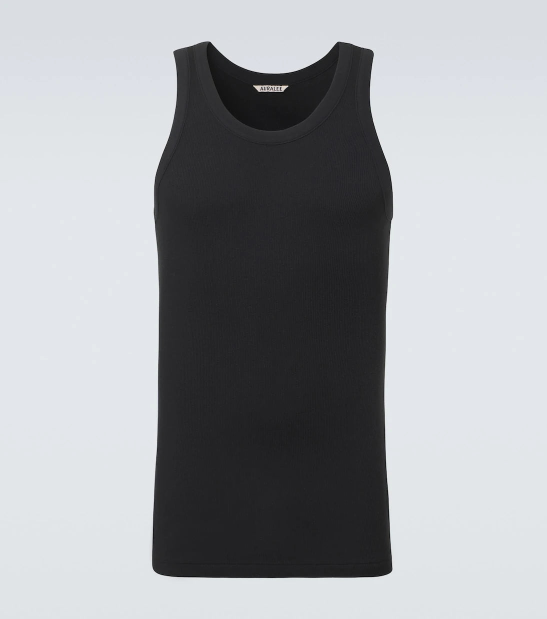 Auralee - Ribbed-knit cotton tank top
