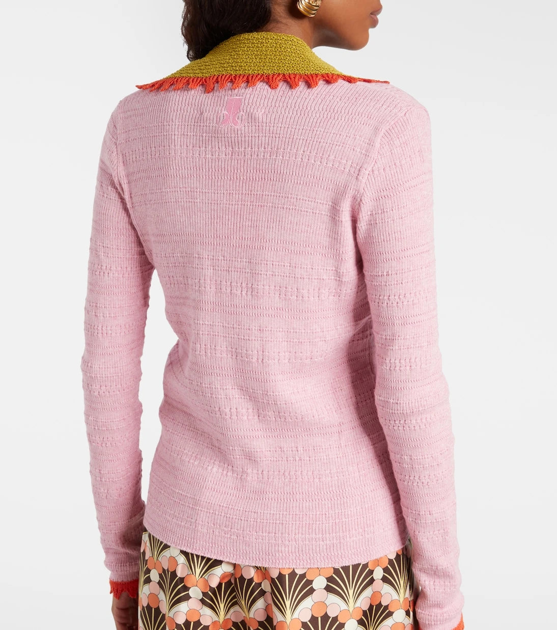 La DoubleJ - Picket cotton and wool sweater