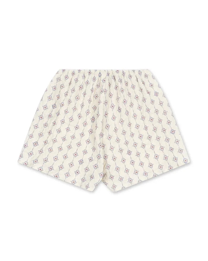 Konges Sløjd Çocuk Pamuklu Ava Slit Shorts GOTS