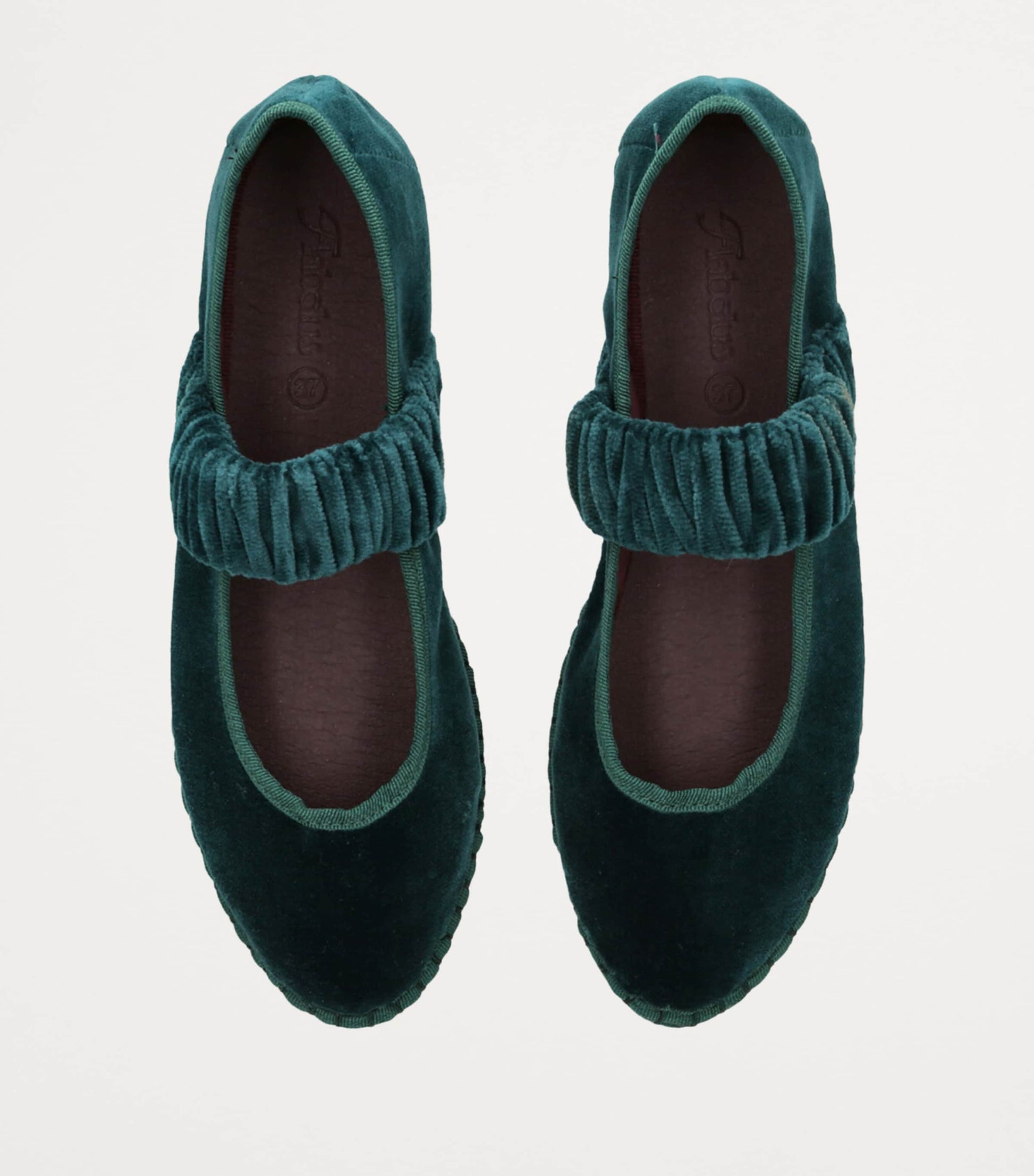 Velvet Mafalda Espadrilles DARK GREEN