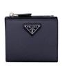 Prada Small Leather Logo Wallet