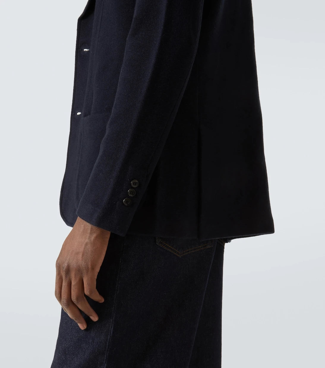 Arch4 - Mr Poole wool and cashmere cardigan