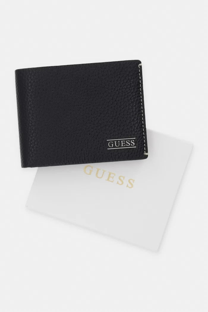 Guess Портфейл мъжки от кожа BOSTON