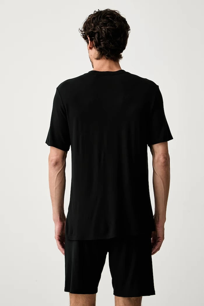 BOSS erkek viskon pijama Pique Short