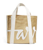 Harrods Gold Mini Cotton Logo Tote Bag