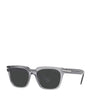 Clear Acetate Wayfarer Sunglasses