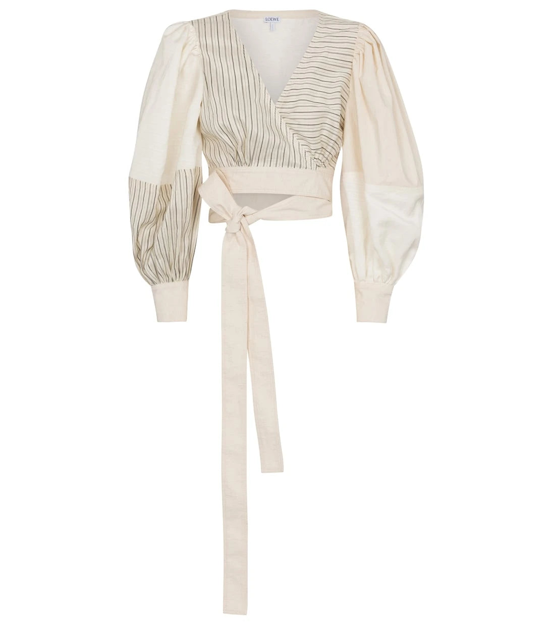Loewe - Puff sleeve wrap top