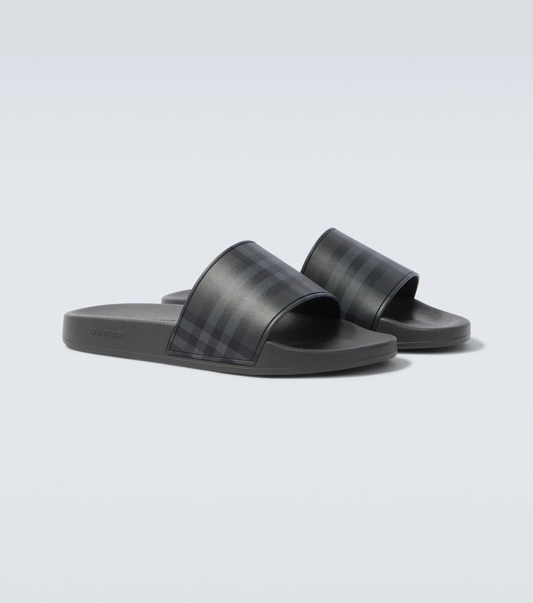 Burberry - Burberry Check slides
