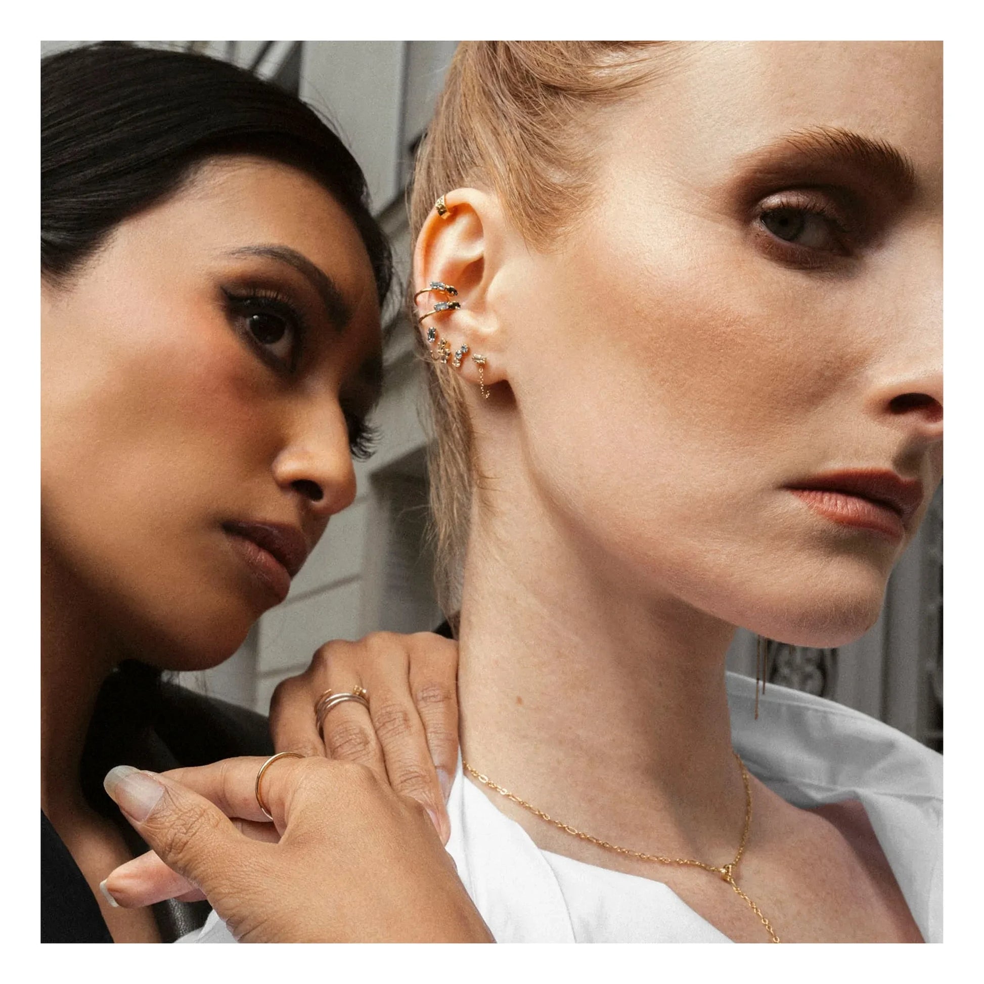 April Please - Earcuff Denis | Blue