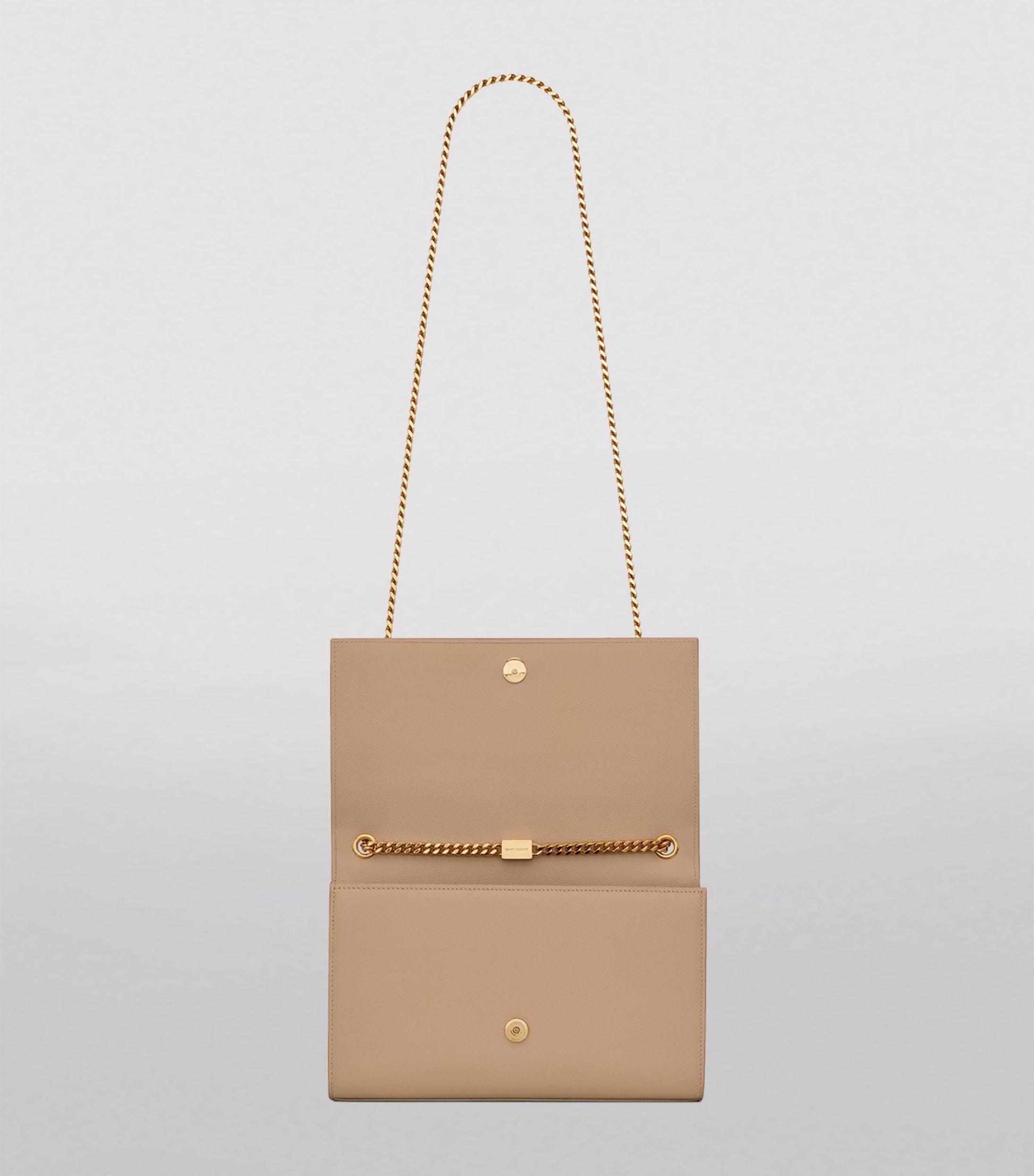 Saint Laurent Beige Medium Kate Cross-Body Bag