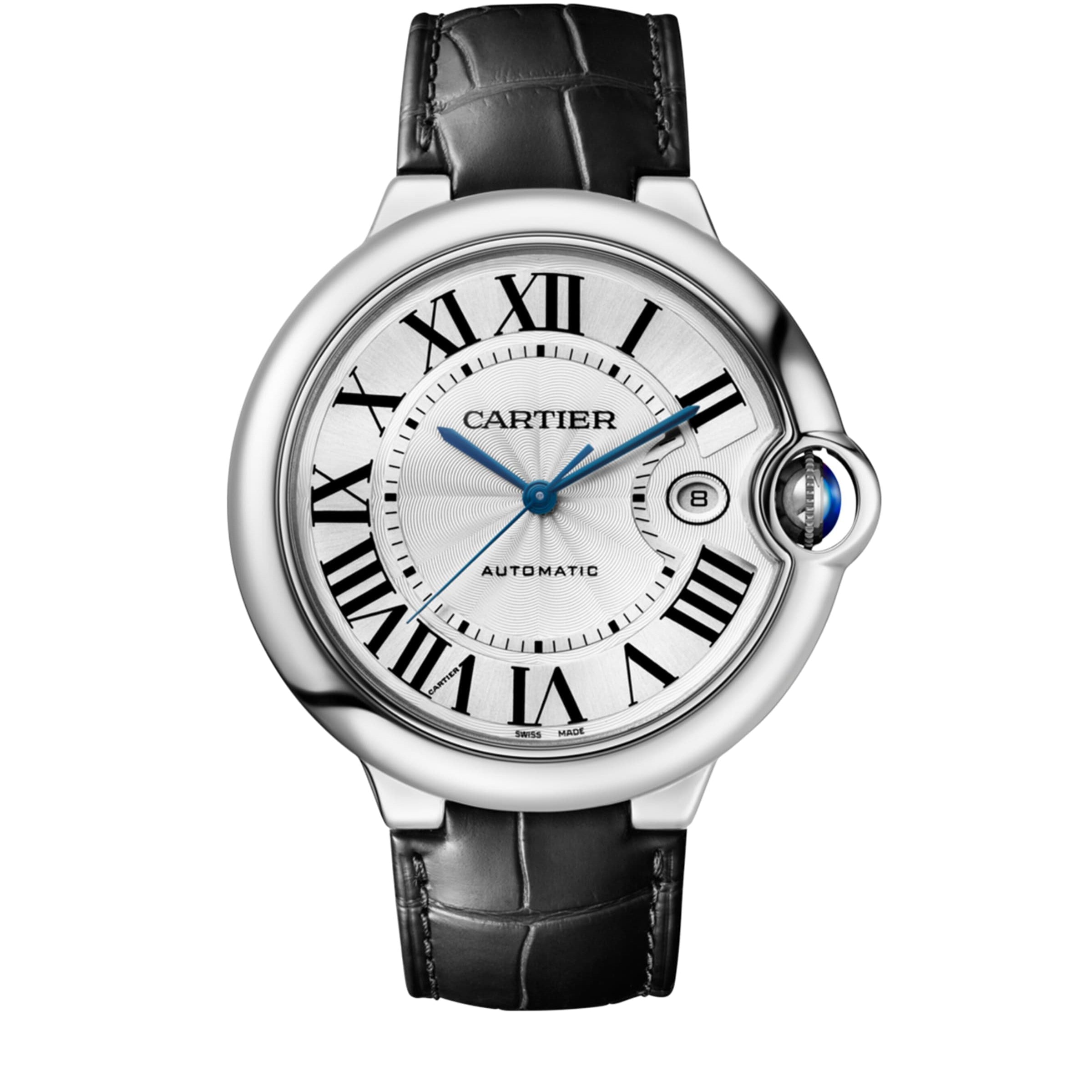 Stainless Steel Ballon Bleu de Cartier Watch 42mm