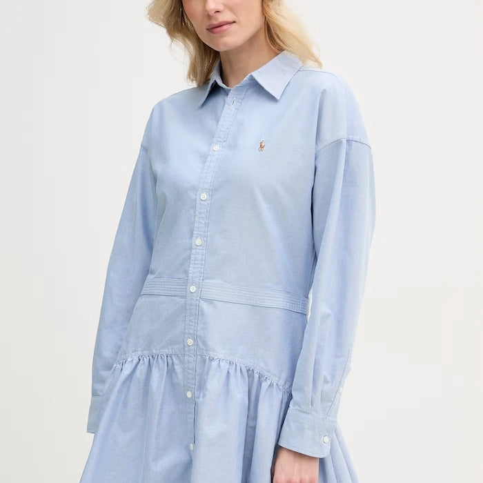 Polo Ralph Lauren рокля тип риза от памук