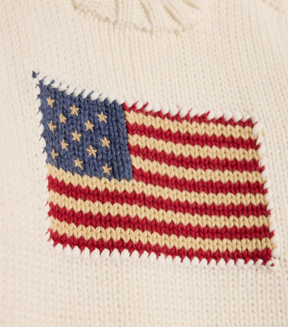 Ralph Lauren Kids American Flag Sweater (3-24 Months)