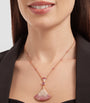Rose Gold, Diamond, Sapphire and Ruby Divas' Dream Necklace
