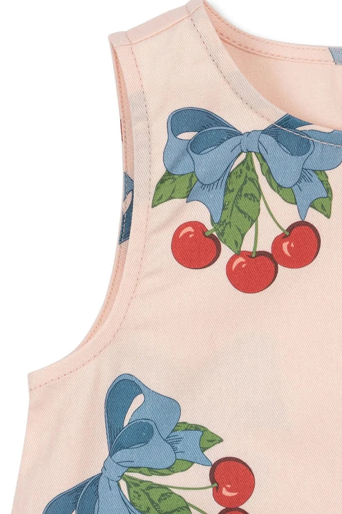 Konges Sløjd FRANKIE DRESS GOTS Çocuk Pamuklu Elbise