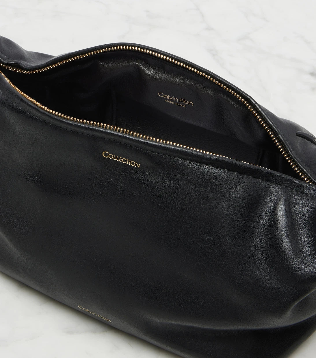 Calvin Klein Collection - Andy Küçük deri omuz çantası