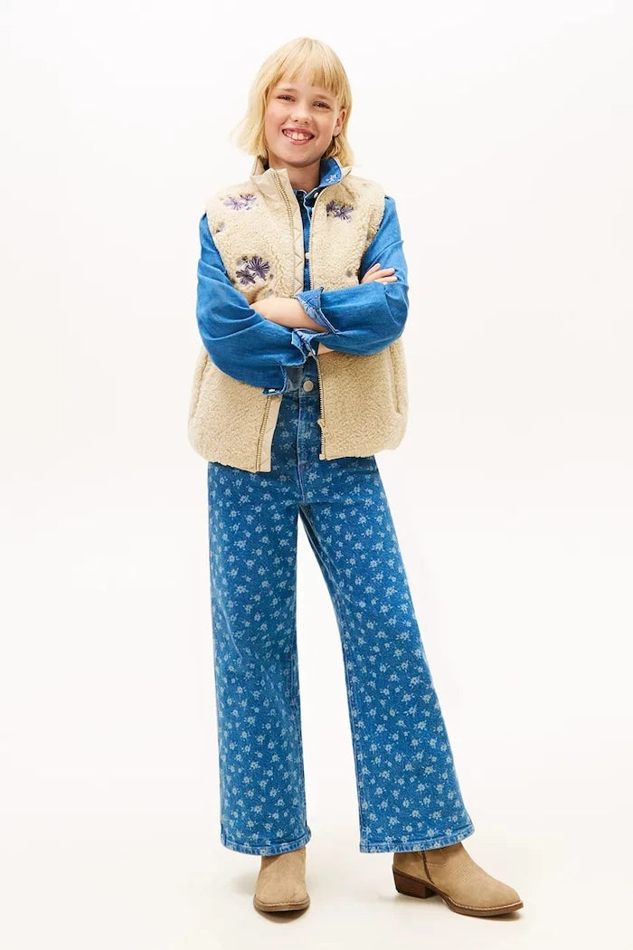 Детски дънки Tommy Hilfiger MABEL WIDE