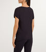 Hanro Black Modal Yoga T-Shirt