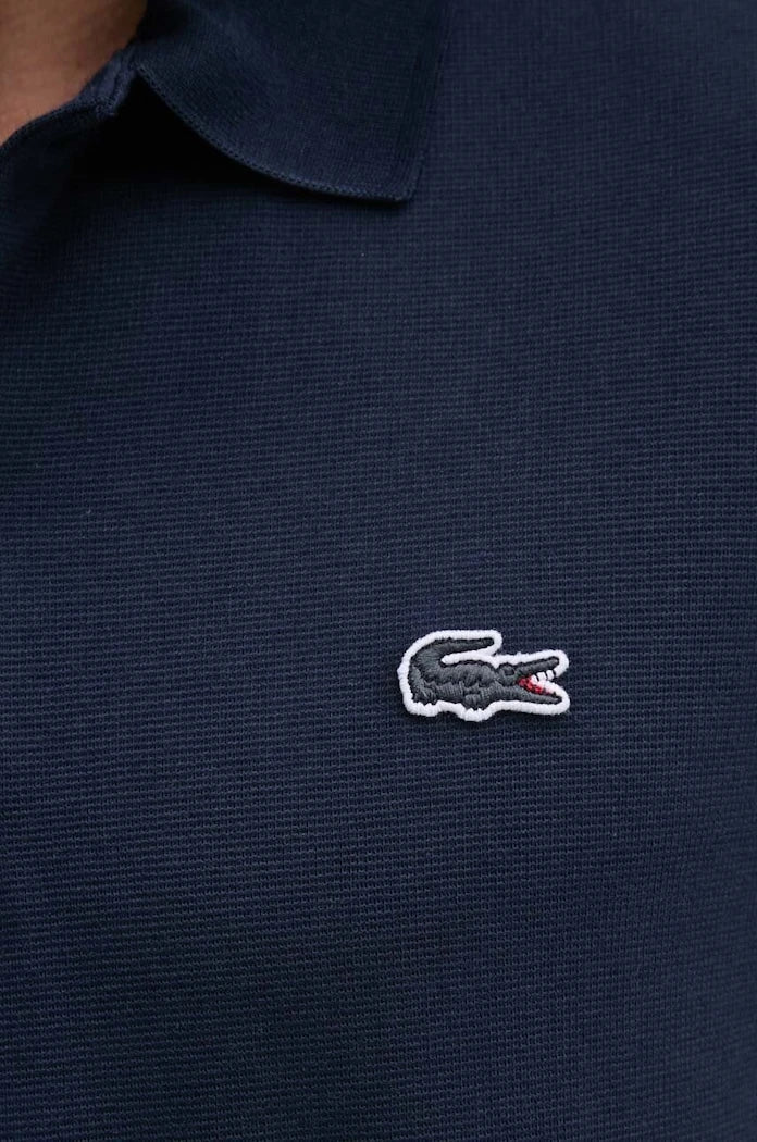 Yaka detaylı erkek Lacoste pamuklu tişört