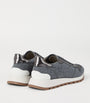 Brunello Cucinelli Grey Virgin Wool Sneakers