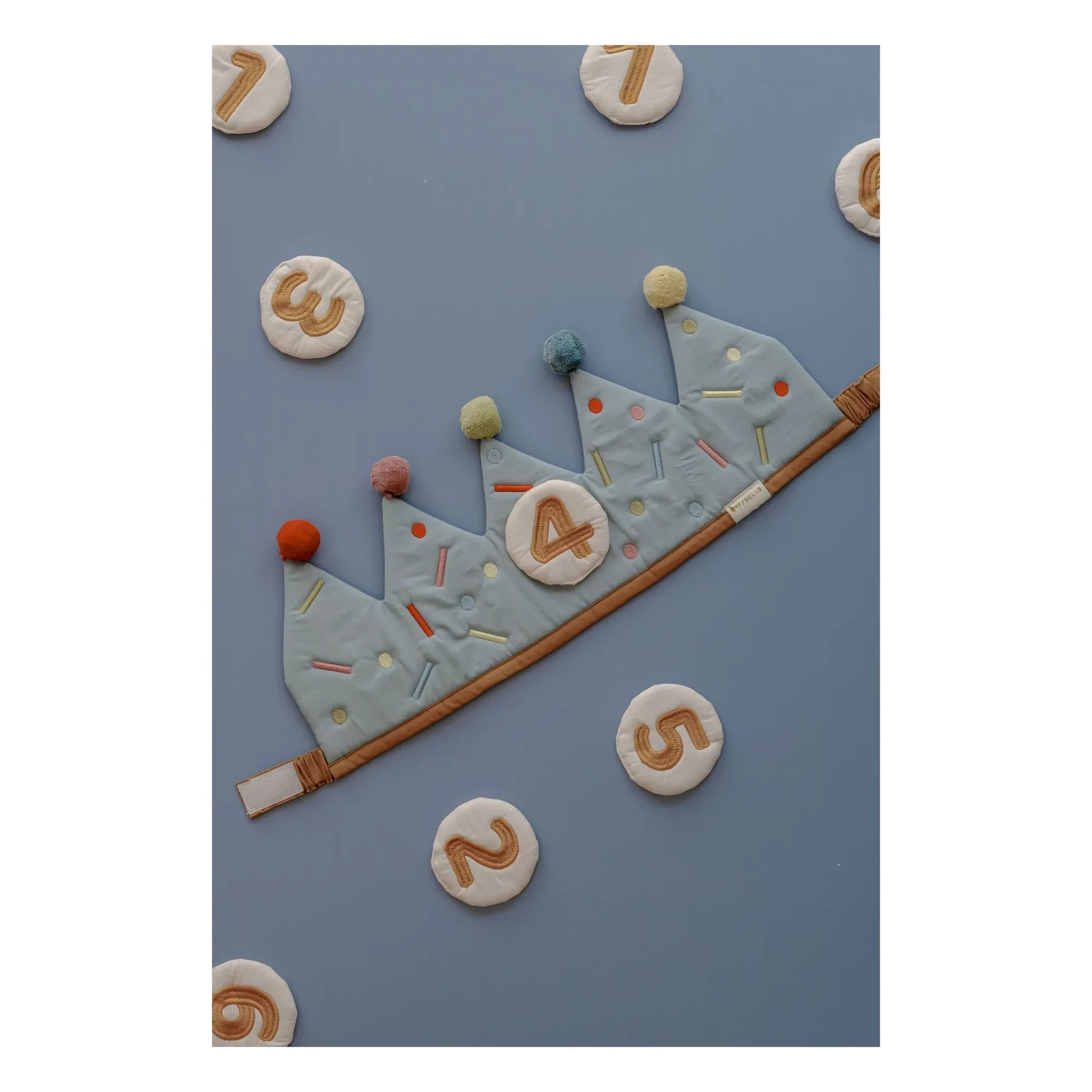 Fabelab - Birthday wreath | Blue