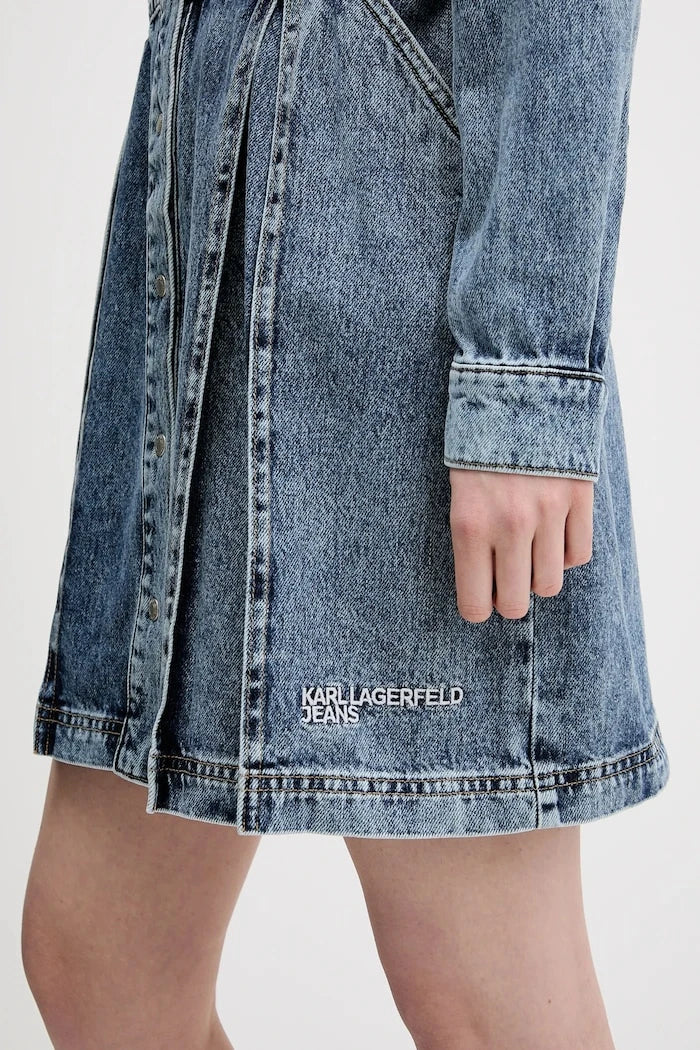 Дънкова рокля Karl Lagerfeld Jeans