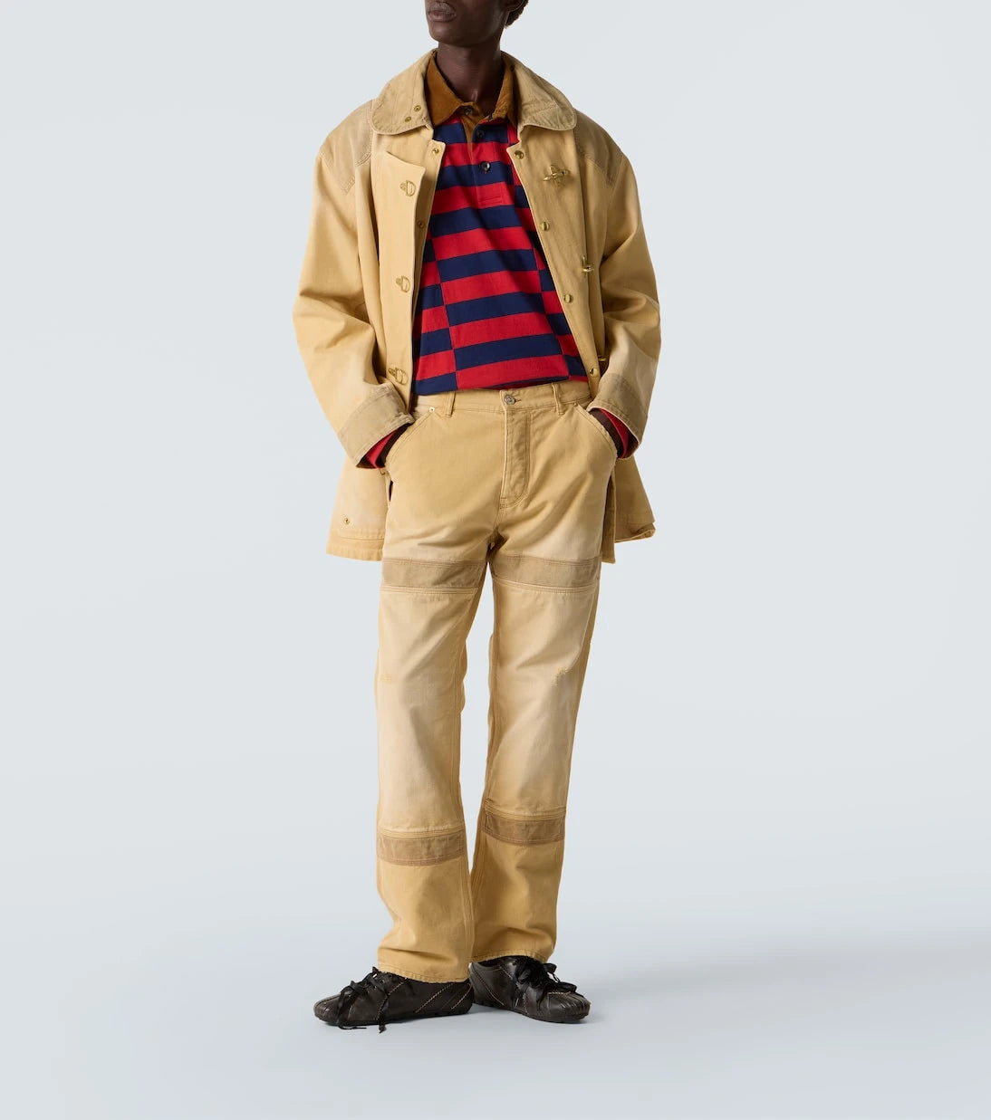 Wales Bonner - Sierra cotton canvas straight pants