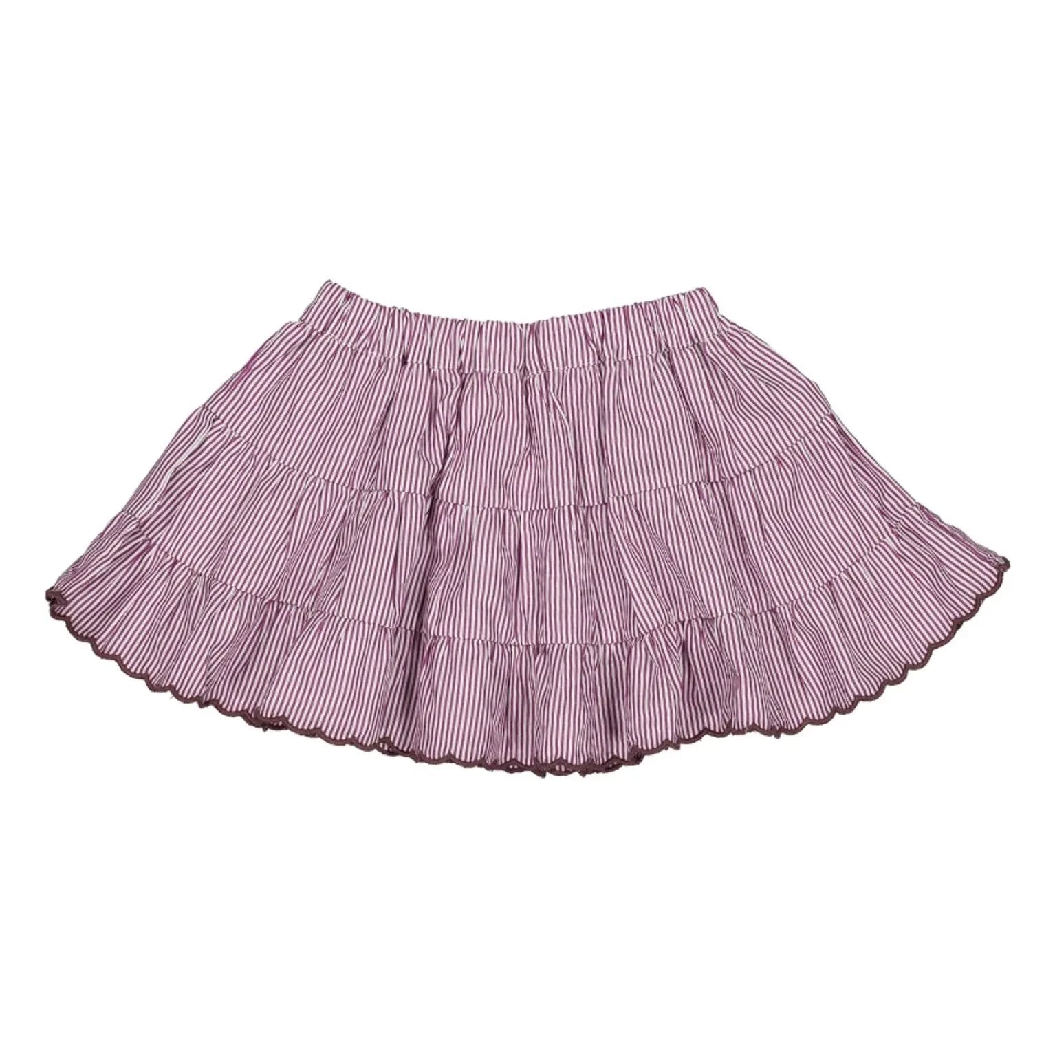 Loir - Béa striped skirt | Purple