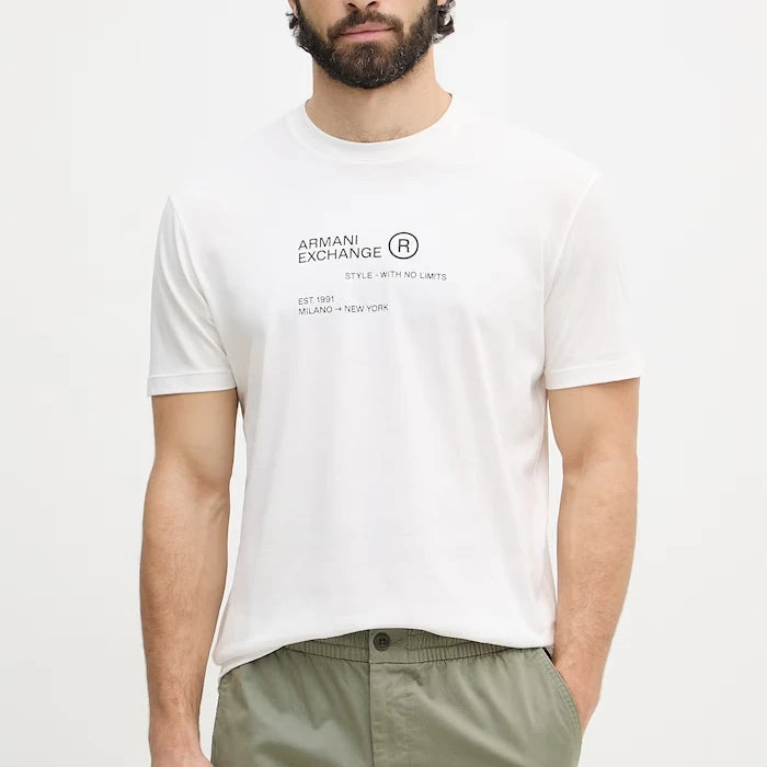 Armani Exchange erkek pamuklu tişört
