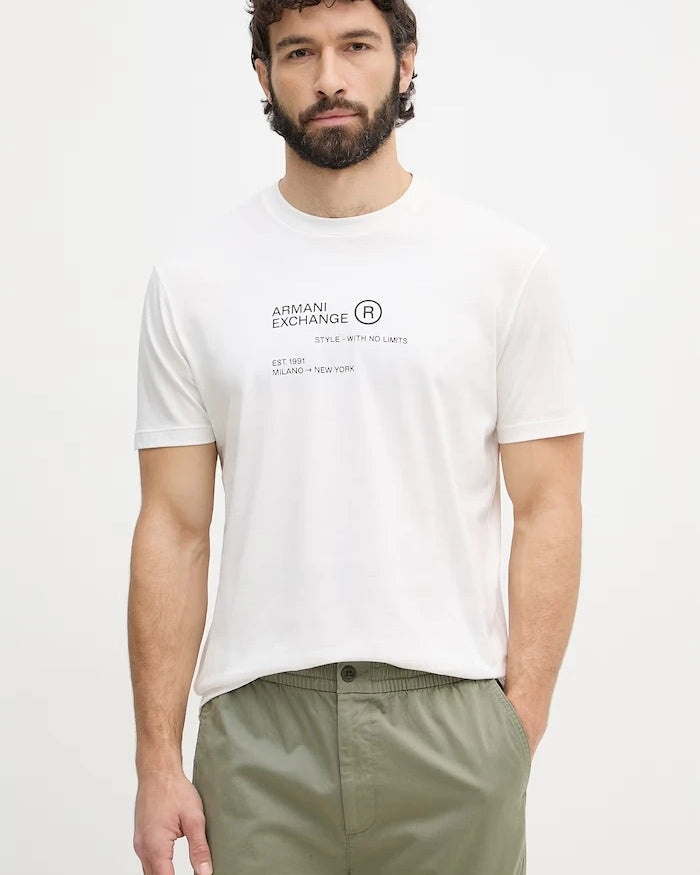 Armani Exchange erkek pamuklu tişört