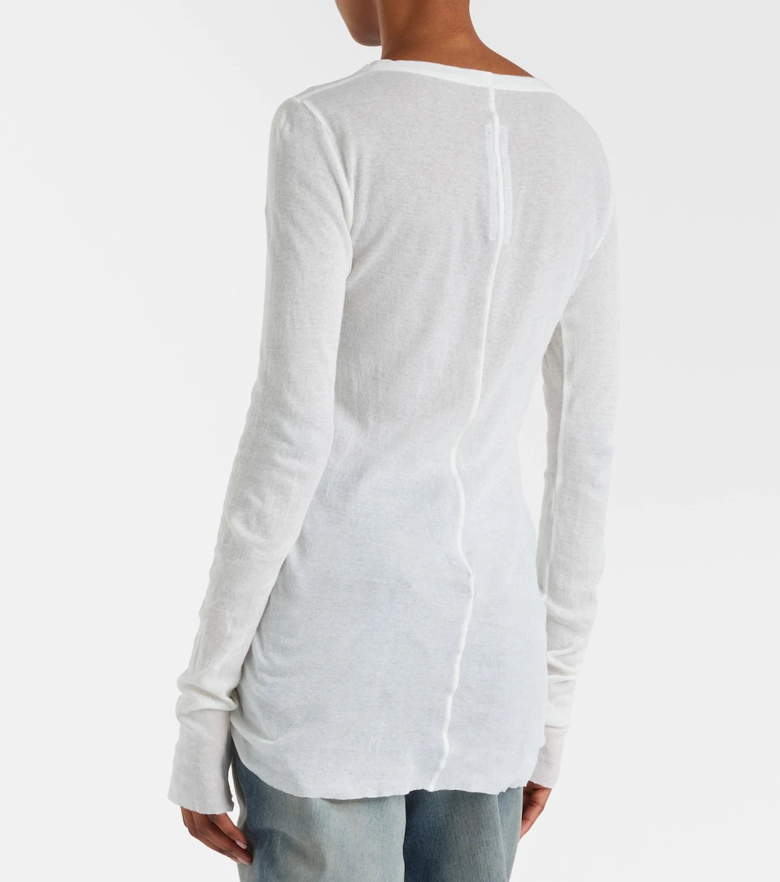 Rick Owens - Cotton jersey top