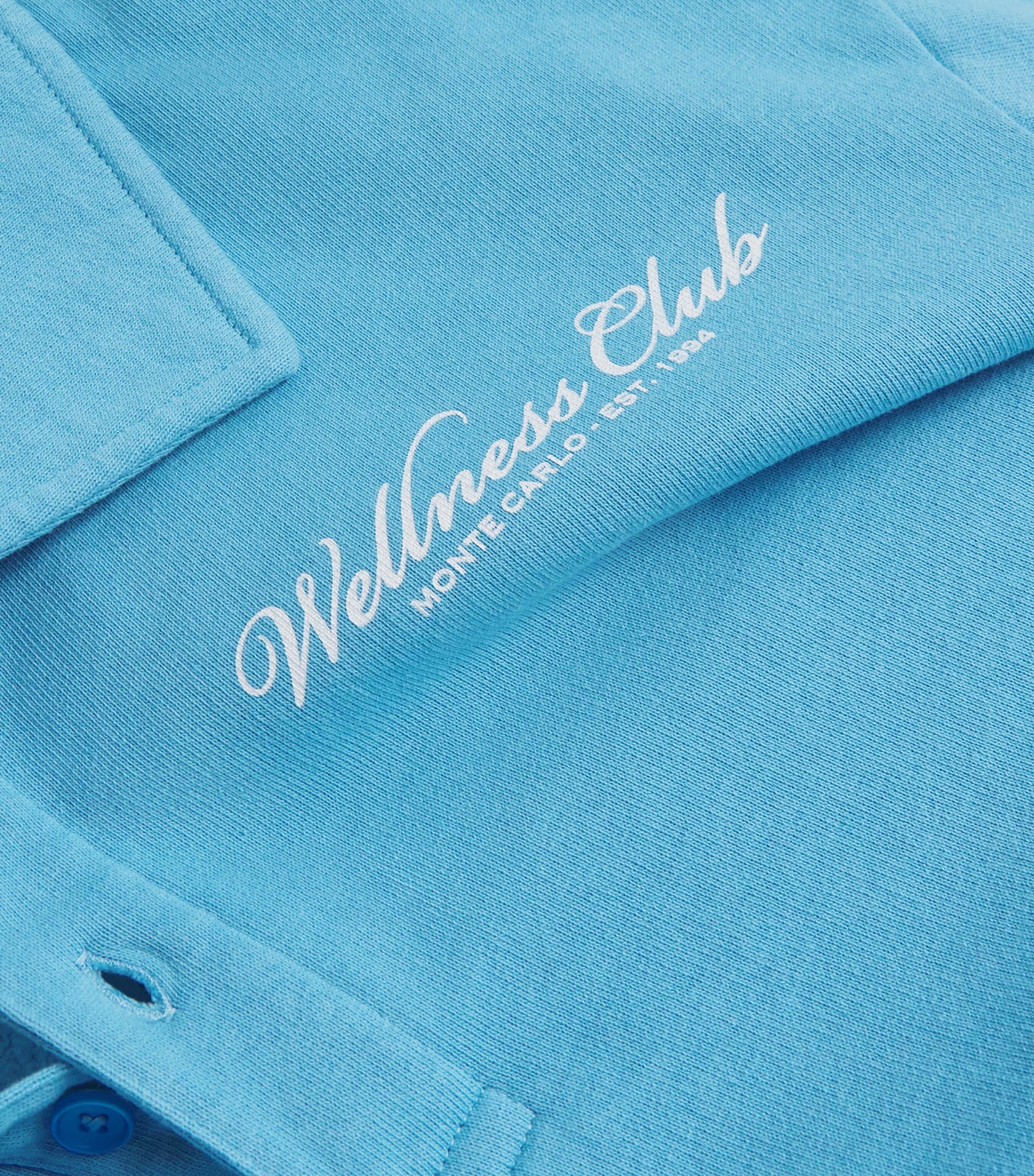 Cotton Wellness Club Polo Shirt JUNIPER