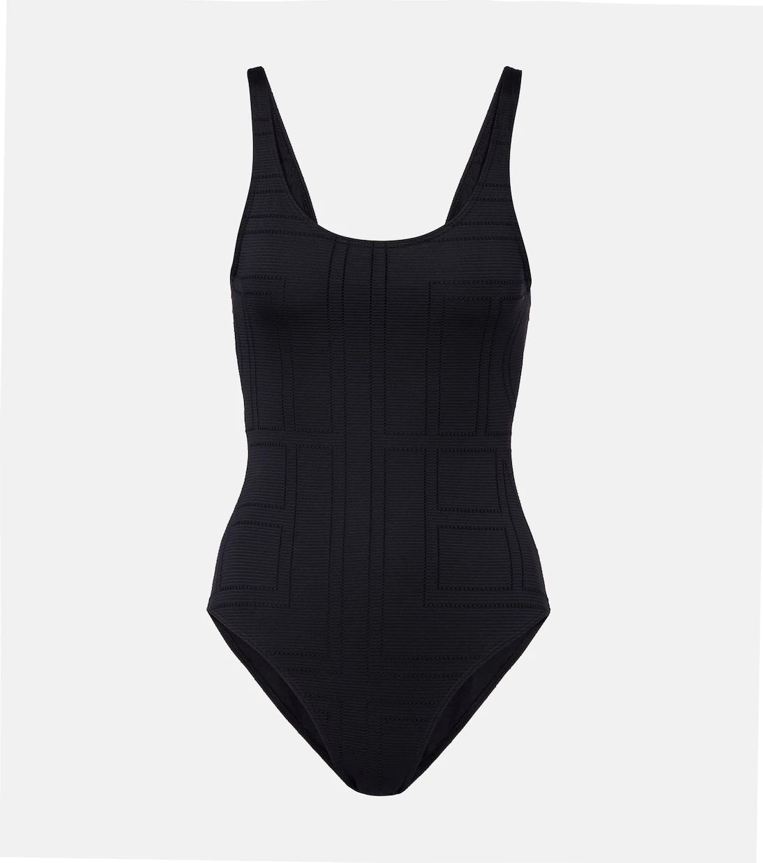 Toteme - Monogram jersey swimsuit