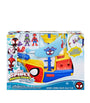 Spider-Man Webs Ahoy Bubble Pirate Ship Playset