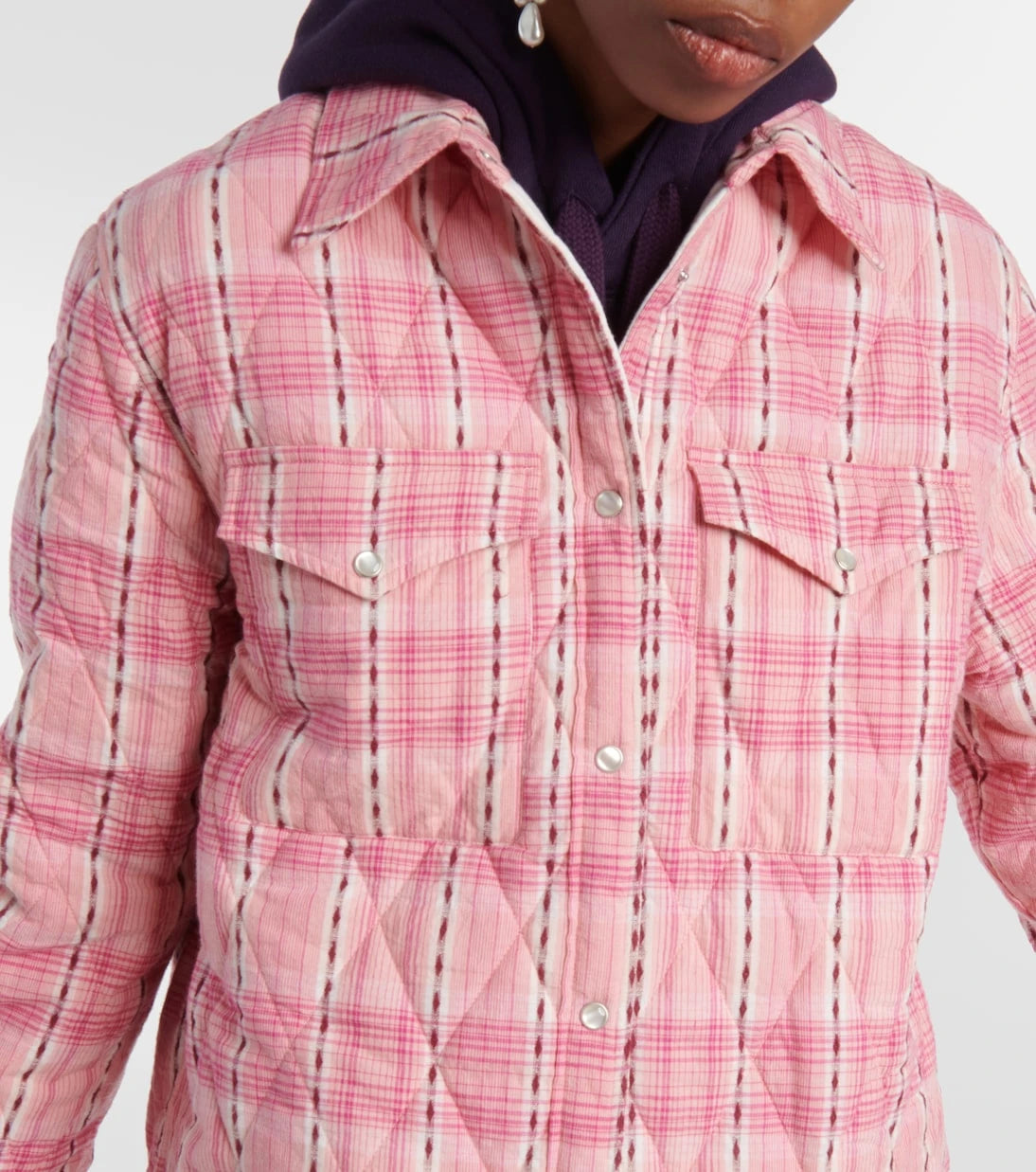 Marant Etoile - Mysen cotton shirt jacket