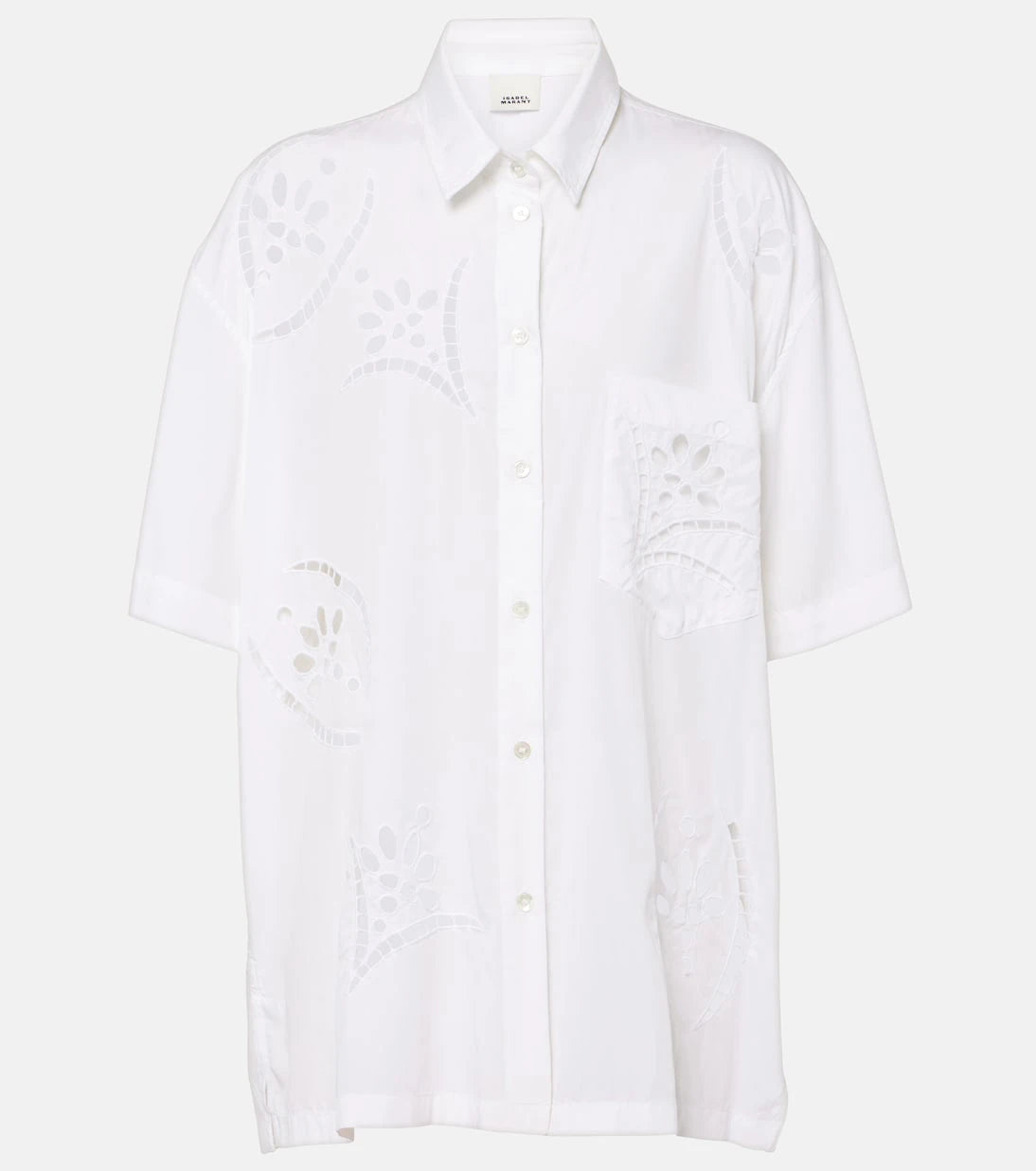 Isabel Marant - Bilya broderie anglaise shirt