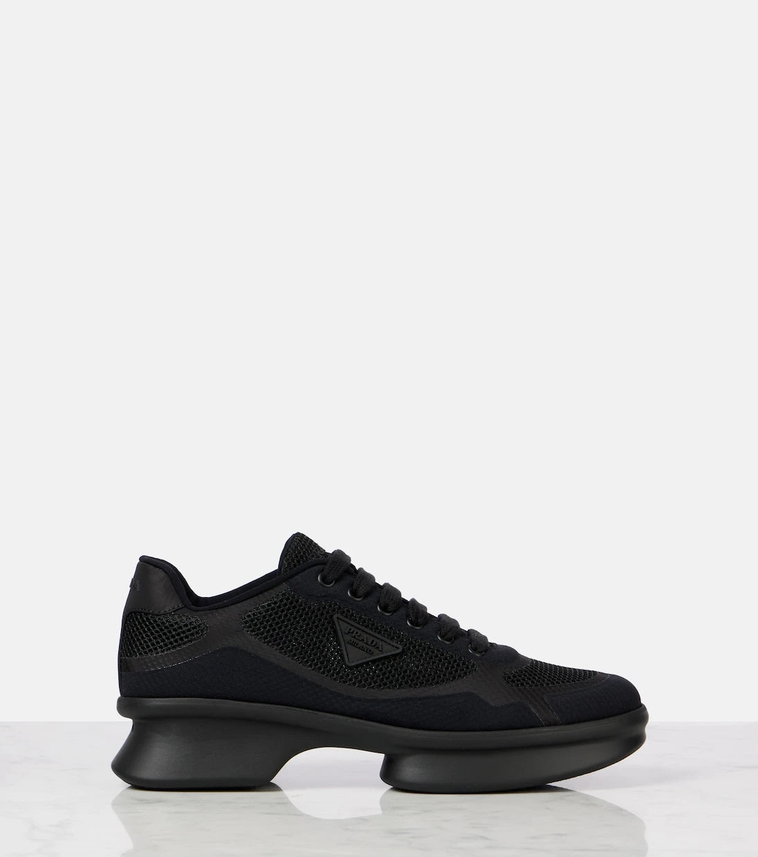 Prada - Re-Nylon and mesh sneakers