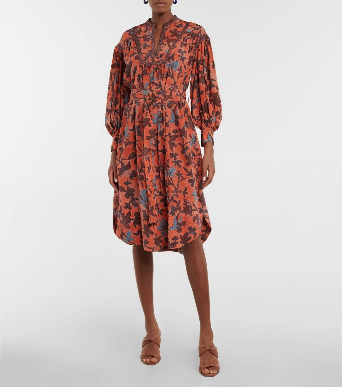 Ulla Johnson - Taiana floral printed midi dress