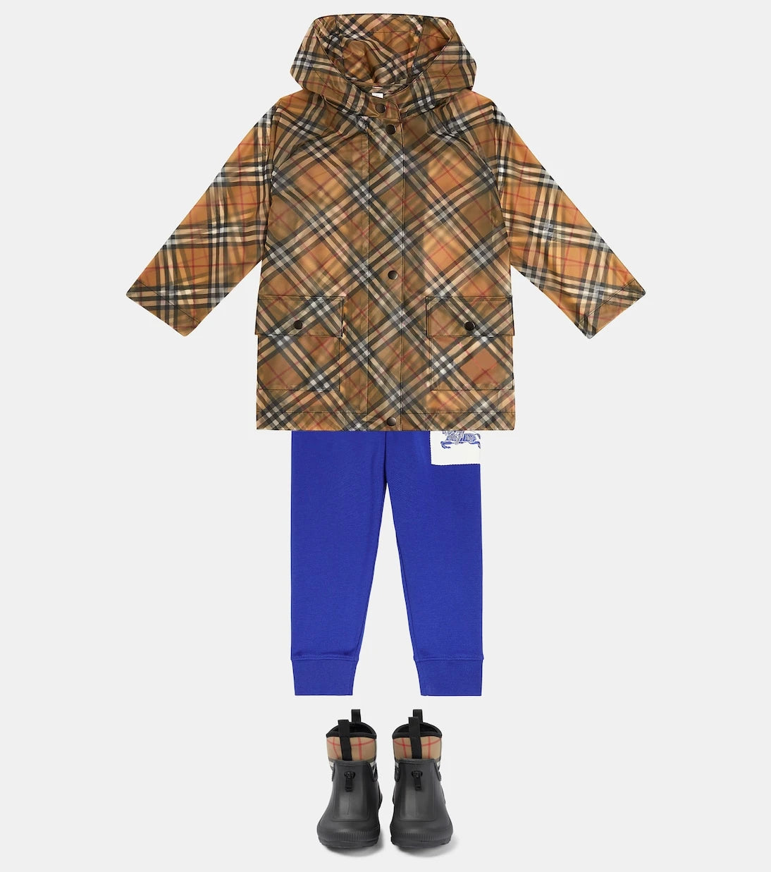 Burberry Kids - EKD cotton jersey sweatpants